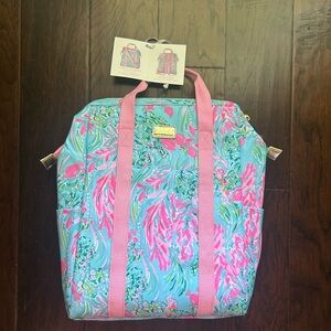 Lilly Pulitzer Backpack cooler